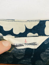 Load image into Gallery viewer, Seasalt Cornwall Women’s Floral Oversize Shift Dress | UK12 | Blue