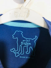 Load image into Gallery viewer, Mini Boden Kid's Embroidered T-Shirt | 4-5 Years | Blue