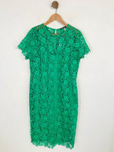 Load image into Gallery viewer, M&S Collection Women's Lace Shift Dress NWT | UK16 | Green