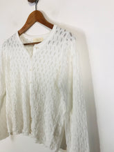 Load image into Gallery viewer, La Maille Sezane Women's Cardigan | S UK8 | White