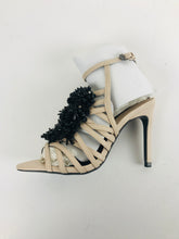 Load image into Gallery viewer, Zara Women's Sequin Strappy Heels NWT | UK5 | Pink