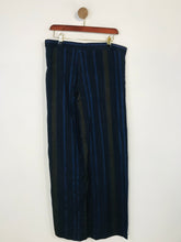Load image into Gallery viewer, Jigsaw Women's Striped Wide Leg Casual Trousers | UK10 | Multicoloured