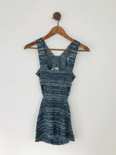 Load image into Gallery viewer, Stella McCartney Women’s Knitted Cut Out Vest Top | 40 UK8 | Blue