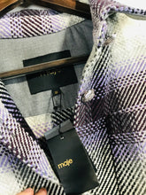 Load image into Gallery viewer, Maje Women's Wool Check Gingham Shacket Overcoat NWT | 36 | Multicoloured