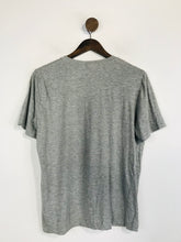 Load image into Gallery viewer, Marcus Lupfer Women's Watermelon Lips Sequin Embellished T-Shirt | M UK10-12 | Grey