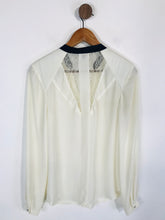 Load image into Gallery viewer, Warehouse Women's Button Blouse | UK12 | White
