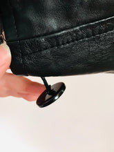 Load image into Gallery viewer, Soia & Kyo Women’s Leather Biker Jacket | L | Black