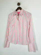 Load image into Gallery viewer, Charles Tyrwhitt Women's Striped Smart Button-Up Shirt | UK12 | Pink