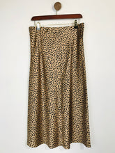 Load image into Gallery viewer, J. Crew Women's Leopard Print A-Line Skirt | M UK10-12 | Multicoloured