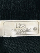 Load image into Gallery viewer, Lisa Women's Faux Fur Bomber Jacket | L UK14 | Black