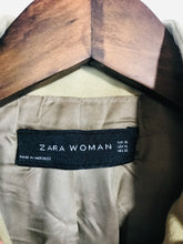 Load image into Gallery viewer, Zara Women's Cotton Military Jacket | XL UK16 | Beige