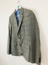 Load image into Gallery viewer, Zara Man Men’s Wool Check Suit Jacket Blazer | EU50 UK40 L | Grey