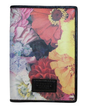 Load image into Gallery viewer, OSPREY LONDON Ladies Multi-Coloured Leather Floral Card Wallet 14.5 x 10cm
