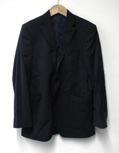 Load image into Gallery viewer, AUSTIN REED Men&#39;s Dark Navy Blue Wool Blend Single Breasted Suit Jacket UK42R
