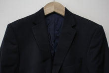 Load image into Gallery viewer, AUSTIN REED Men&#39;s Dark Navy Blue Wool Blend Single Breasted Suit Jacket UK42R
