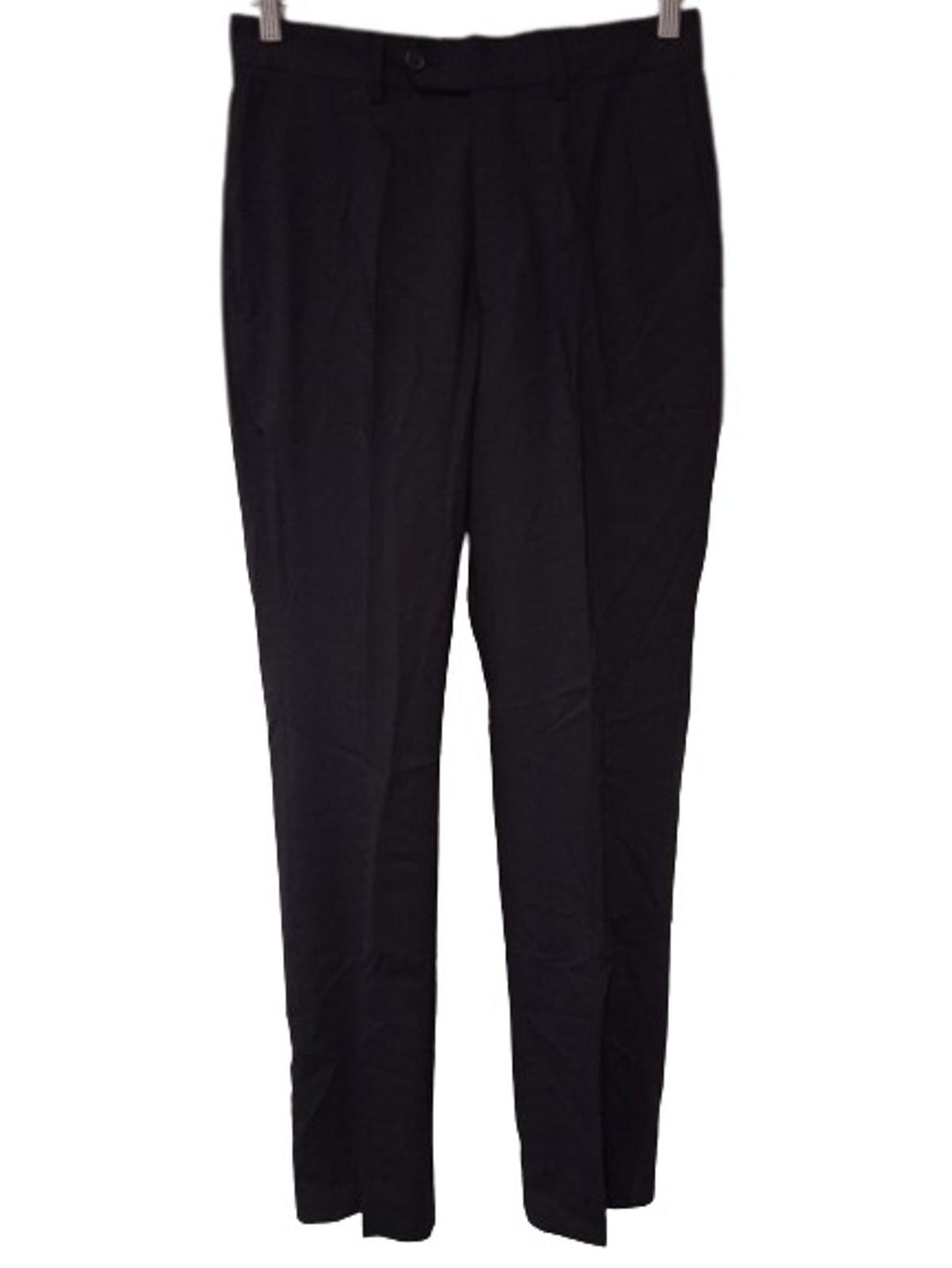 TED BAKER Men's Black Wool Accelerated High Performance Trousers Size 32S