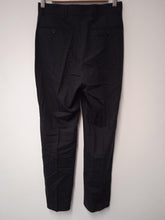 Load image into Gallery viewer, TED BAKER Men&#39;s Black Wool Accelerated High Performance Trousers Size 32S
