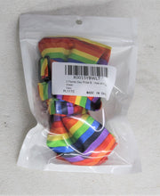 Load image into Gallery viewer, Multicolour Rainbow Striped Adjustable Pre-Tied LGBT Gay Pride Bow Ties NEW x2
