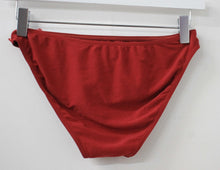 Load image into Gallery viewer, JIGSAW Girls Dark Red Floral Embroidery Bikini Bottoms Size 12-13 Years
