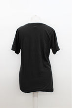 Load image into Gallery viewer, ECONSCIOUS Ladies Black Cotton V Neck Short Sleeve Breathe T Shirt Size S
