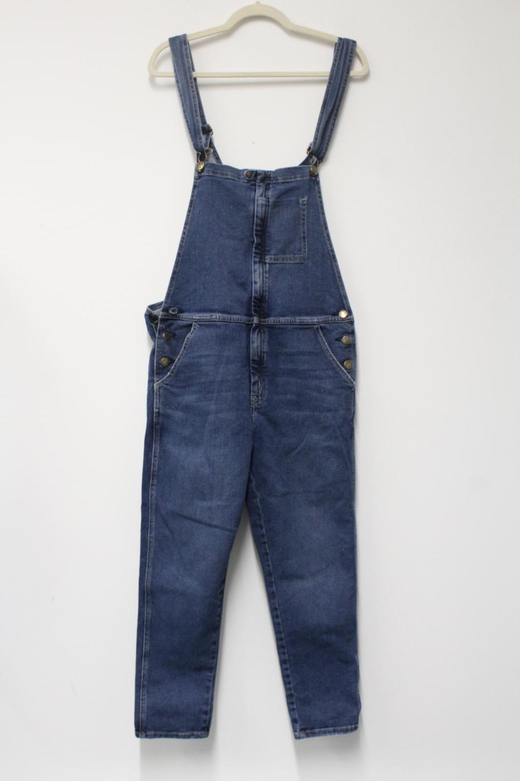CURRENT/ELLIOTT Ladies Blue Denim The Ranch Hand Reese Overall Dungarees Size M NEW