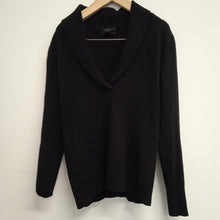 Load image into Gallery viewer, J.CREW Ladies Black Jumper Pullover Ribbed Long Sleeve Sweater XXS
