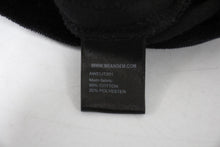 Load image into Gallery viewer, ME Ladies Black Cotton Blend Velvet Half Sleeve Round Neck Top UK6

