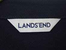 Load image into Gallery viewer, LANDS&#39; END Ladies Black Short Sleeve Round Neck Shift Dress EU36 UK8
