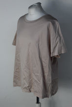 Load image into Gallery viewer, M&amp;S Marks &amp; Spencer Ladies Almond Cotton Merc Pima T-Shirt UK18 RRP19.50 NEW
