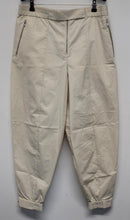 Load image into Gallery viewer, COS Ladies Light Beige Elasticated Waist Cuffed Trousers UK12 W33 L27 BNWT
