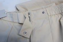 Load image into Gallery viewer, COS Ladies Light Beige Elasticated Waist Cuffed Trousers UK12 W33 L27 BNWT
