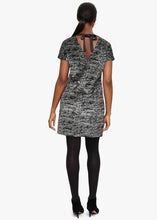 Load image into Gallery viewer, Phase Eight Addison Sparkle Tunic Shift Dress Black/Silver Size UK12 RRP95
