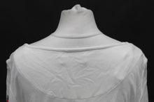 Load image into Gallery viewer, M&amp;S Marks &amp; Spencer Ladies Ivory Mix Tie Waist Long Sleeve Top UK10 RRP35 NEW
