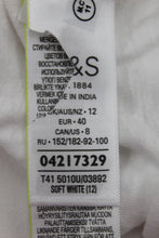 Load image into Gallery viewer, M&amp; S Ladies White Linen Blend Scoop Neck Sleeveless Vest UK12 RRP12.50 NEW
