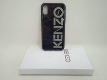 Load image into Gallery viewer, KENZO Black &amp; White Glow-In-The-Dark Neon Logo Iphone X Phone Case One Size NEW
