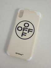 Load image into Gallery viewer, OFF-WHITE White Cross Logo Mobile Phone Case For iPhone 8 RRP55
