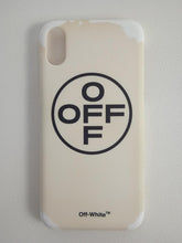Load image into Gallery viewer, OFF-WHITE White Cross Logo Mobile Phone Case For iPhone 8 RRP55
