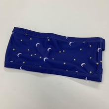 Load image into Gallery viewer, AMBRA MADDALENA Bikini Tops Ladies Blue Midnight Stars Bandeau UK12 NEW RRP40
