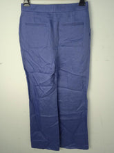 Load image into Gallery viewer, ALTUZARRA Ladies Alaskan Blue Cotton Wide Leg Trousers EU40 UK12 BNWT RRP540
