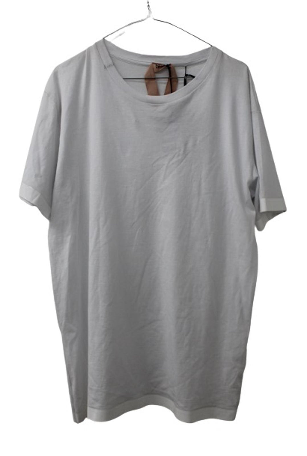 Nø21 GILMAR Men's 5D White Short Sleeve Cotton Jersey T-Shirt 42/L NEW RRP150
