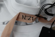 Load image into Gallery viewer, Nø21 GILMAR Men&#39;s 5D White Short Sleeve Cotton Jersey T-Shirt 42/L NEW RRP150
