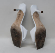 Load image into Gallery viewer, STUDIO AMELIA Ladies Brown Twist Front 75 Leather Sandals EU39 UK6 RRP270
