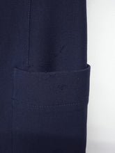 Load image into Gallery viewer, BEIGE Ladies Blue Cotton Blend Pocketed Navy Skirt Cargo Midi UK 6 NEW RRP295
