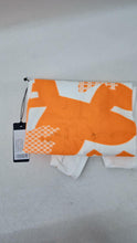 Load image into Gallery viewer, JOSEPH Ladies White Orange Logo Print Foldable Pure Cotton Tote Bag One Size NEW
