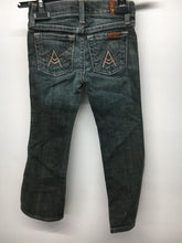 Load image into Gallery viewer, JOSEPH Ladies Blue Jeans Bootcut  Greyed Wash Bottoms UK6 Years NEW RRP90
