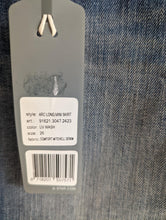 Load image into Gallery viewer, G-STAR RAW Ladies Blue Cotton Denim Arc Long Mini Skirt A-Line W26 L14 BNWT
