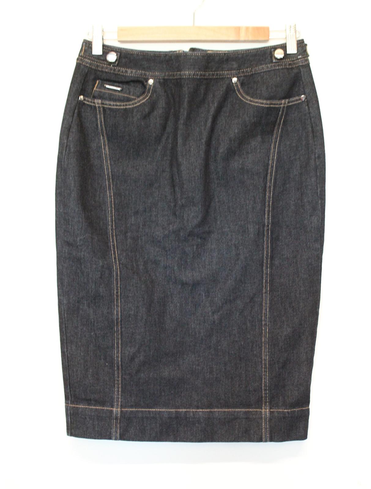 Denim pencil skirt m&s best sale