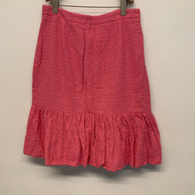 Load image into Gallery viewer, L.K.BENNETT Red Ladies Pleat Hem Ainsley Knee Length Skirt UK16
