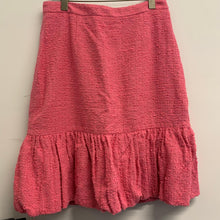 Load image into Gallery viewer, L.K.BENNETT Red Ladies Pleat Hem Ainsley Knee Length Skirt UK16
