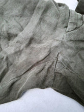 Load image into Gallery viewer, LARDINI Ladies Khaki Grey Zip Fly Pants Trousers w Pockets Approx. W30 L27

